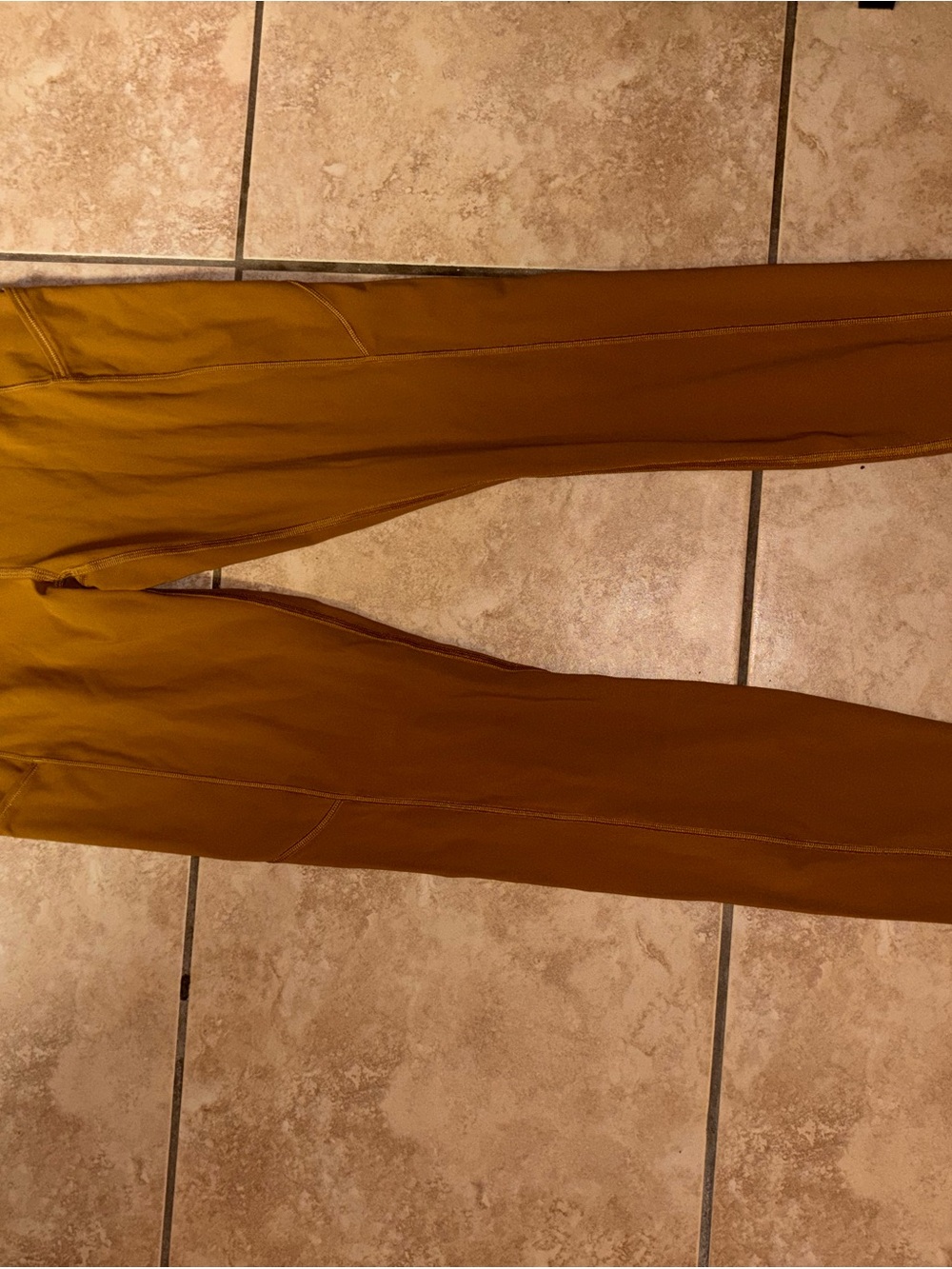 lululemon athletica Slim Ponte Pants in Mustard